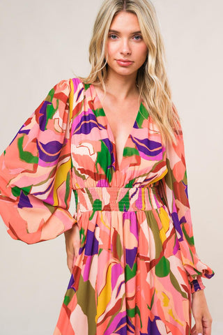 OVER AND OVER WOVEN MAXI DRESS - Glamourous Grace