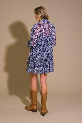 STICK TO THE PLAN WOVEN MINI DRESS - Glamourous Grace