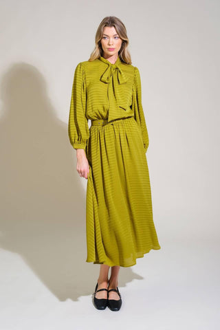 LOVE LIKE OURS WOVEN MIDI DRESS - Glamourous Grace