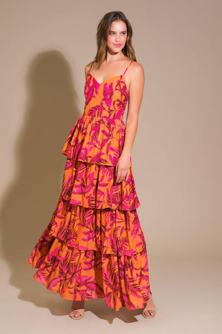 VERY IMPRESSIVE WOVEN MAXI DRESS - Glamourous Grace