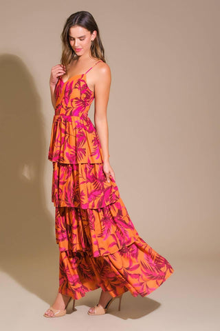VERY IMPRESSIVE WOVEN MAXI DRESS - Glamourous Grace