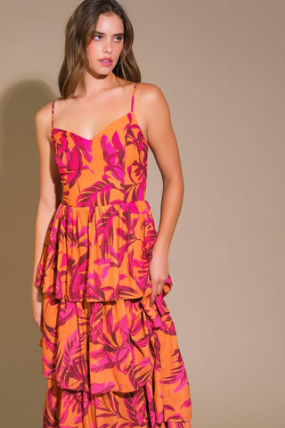 VERY IMPRESSIVE WOVEN MAXI DRESS - Glamourous Grace