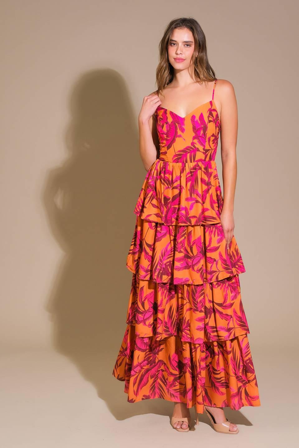 VERY IMPRESSIVE WOVEN MAXI DRESS - Glamourous Grace