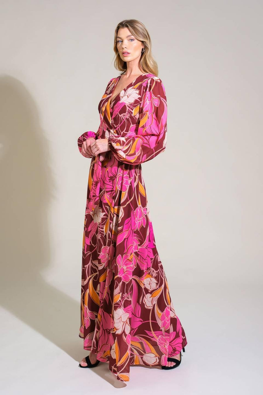 LUSH HAVEN WOVEN MAXI DRESS - Glamourous Grace