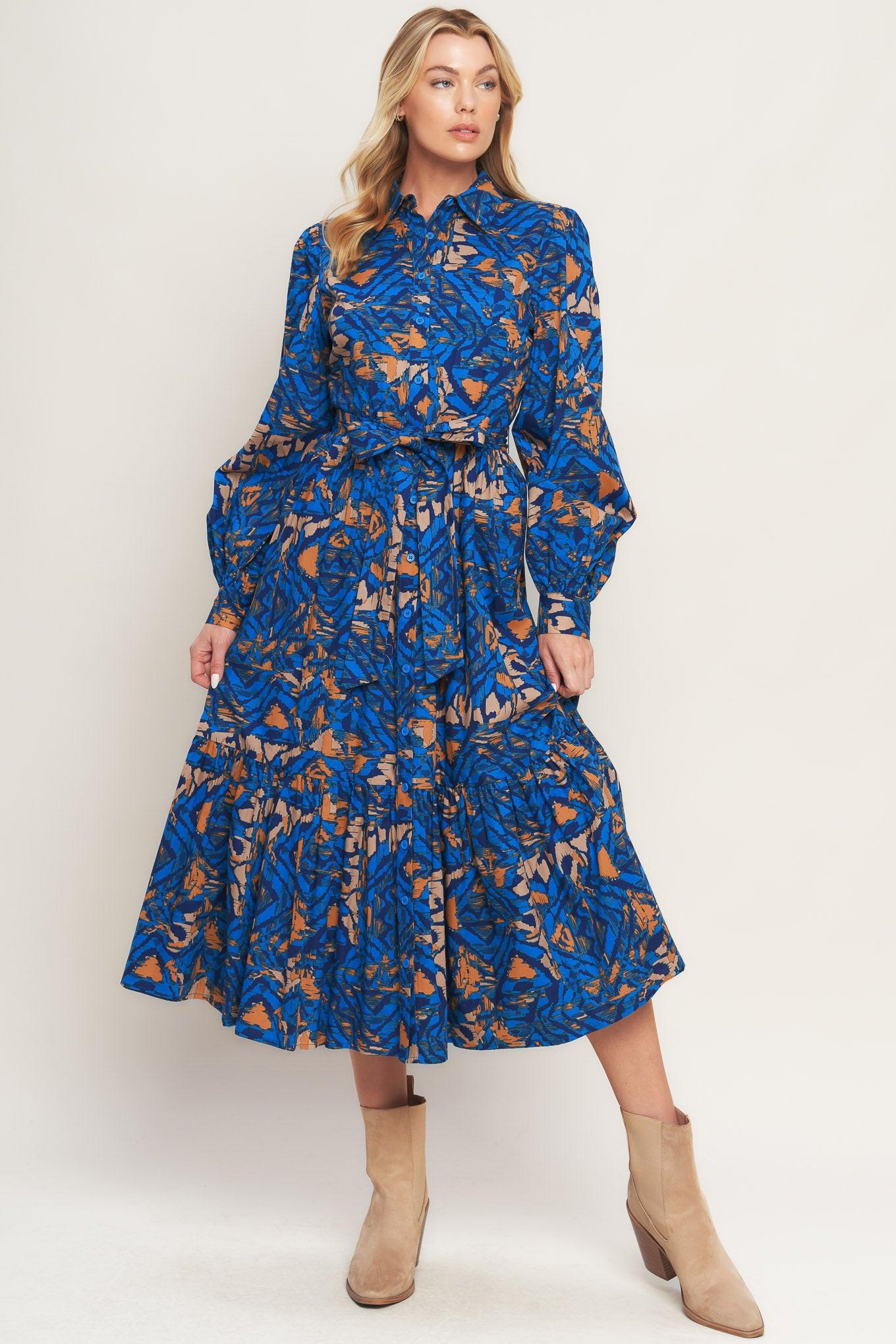 NORTH HILLS WOVEN SHIRT DRESS - Glamourous Grace