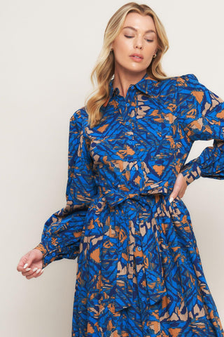 NORTH HILLS WOVEN SHIRT DRESS - Glamourous Grace