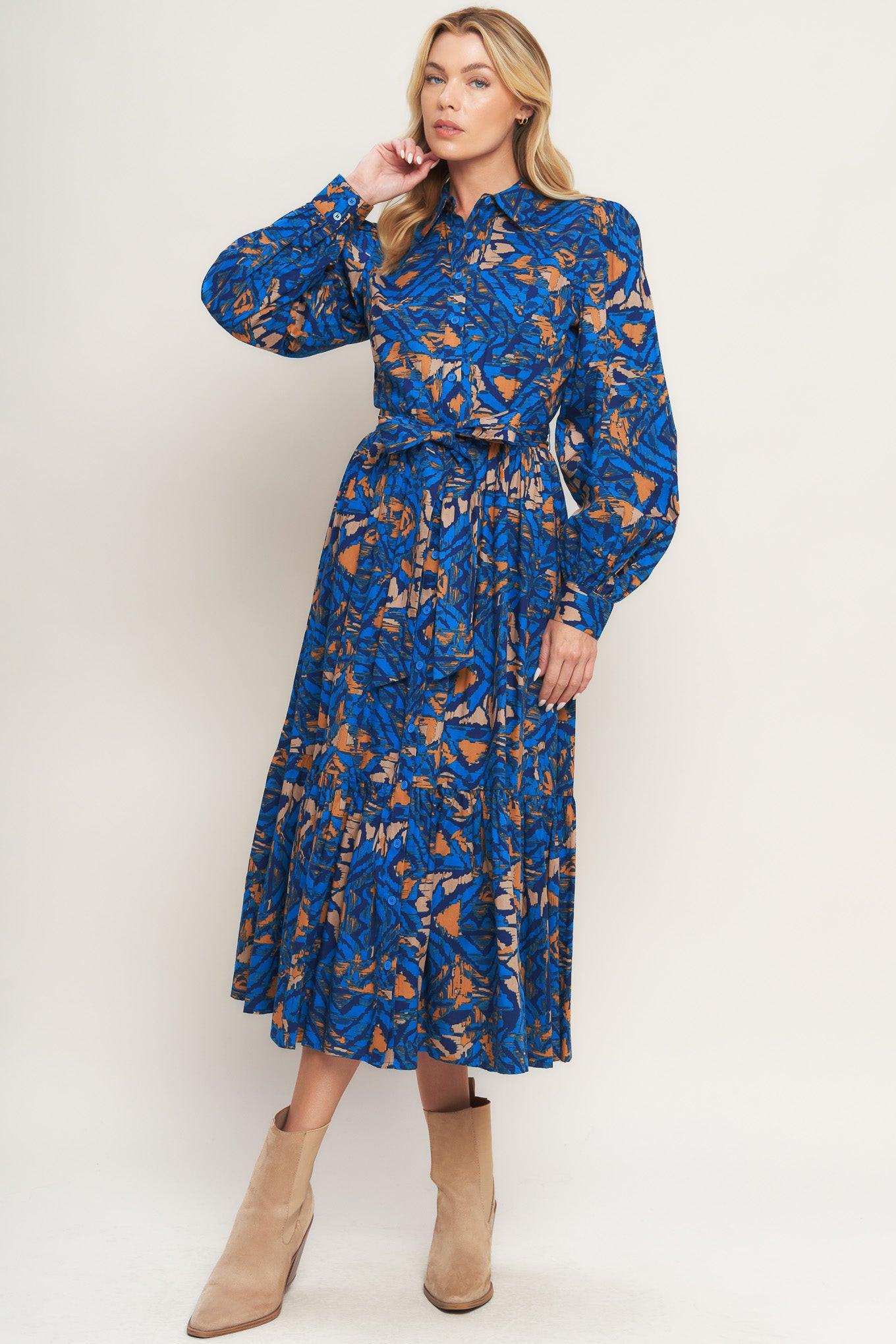 NORTH HILLS WOVEN SHIRT DRESS - Glamourous Grace