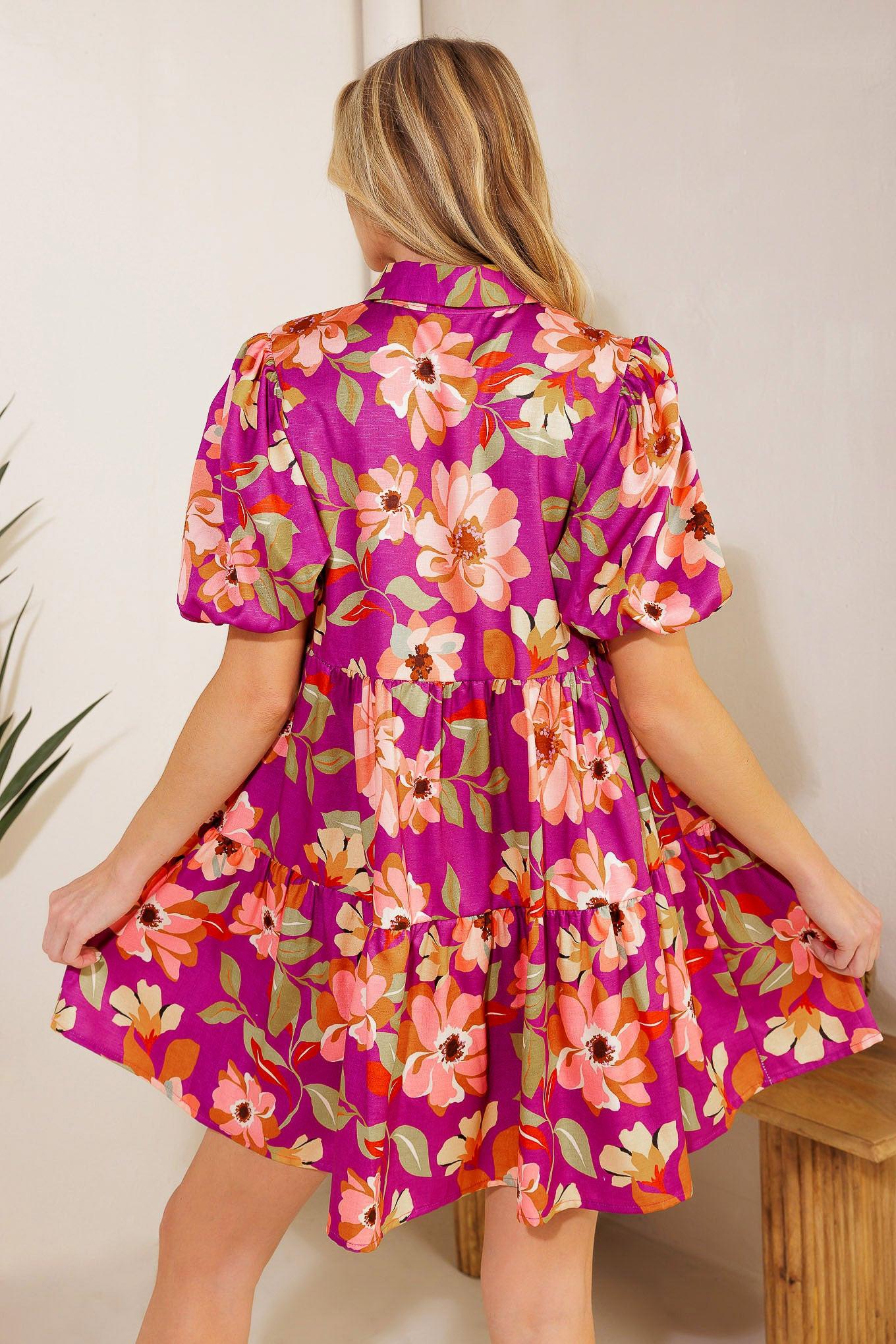 CONCEPTUALLY CHIC WOVEN MINI DRESS - Glamourous Grace