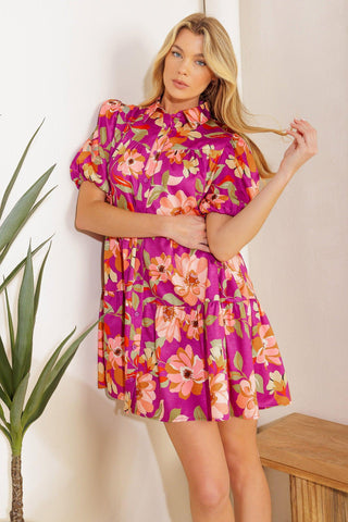 CONCEPTUALLY CHIC WOVEN MINI DRESS - Glamourous Grace