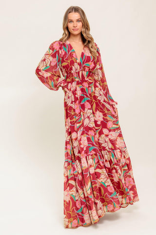 AMAZING PRESENCE WOVEN MAXI DRESS - Glamourous Grace