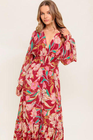 AMAZING PRESENCE WOVEN MAXI DRESS - Glamourous Grace