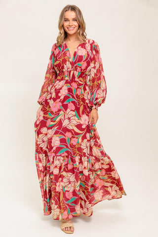 AMAZING PRESENCE WOVEN MAXI DRESS - Glamourous Grace