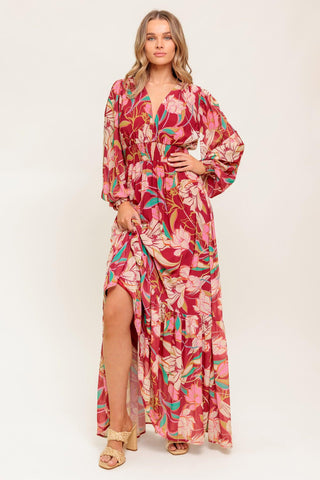 AMAZING PRESENCE WOVEN MAXI DRESS - Glamourous Grace