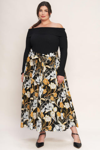 TWIST ON TIMELESS WOVEN MIDI DRESS - Glamourous Grace