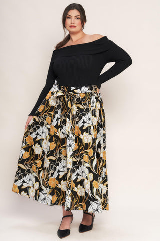 TWIST ON TIMELESS WOVEN MIDI DRESS - Glamourous Grace
