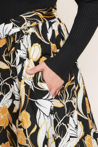 TWIST ON TIMELESS WOVEN MIDI DRESS - Glamourous Grace