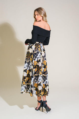 TWIST ON TIMELESS WOVEN MIDI DRESS - Glamourous Grace