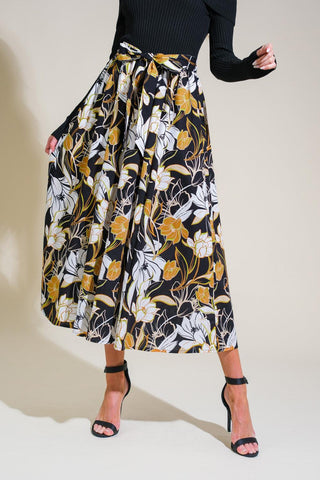 TWIST ON TIMELESS WOVEN MIDI DRESS - Glamourous Grace