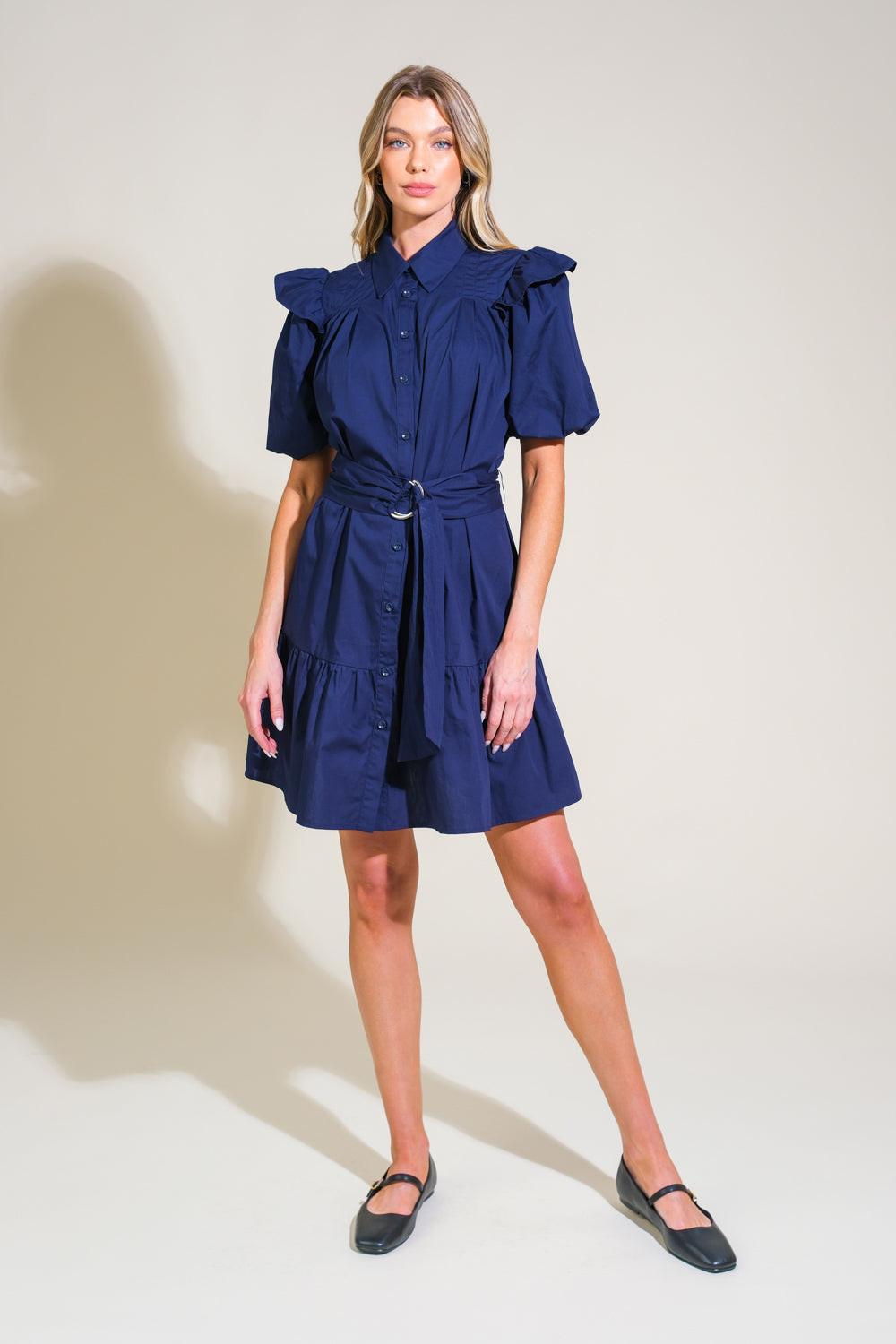 IRIDESCENT DREAM WOVEN MINI DRESS - Glamourous Grace