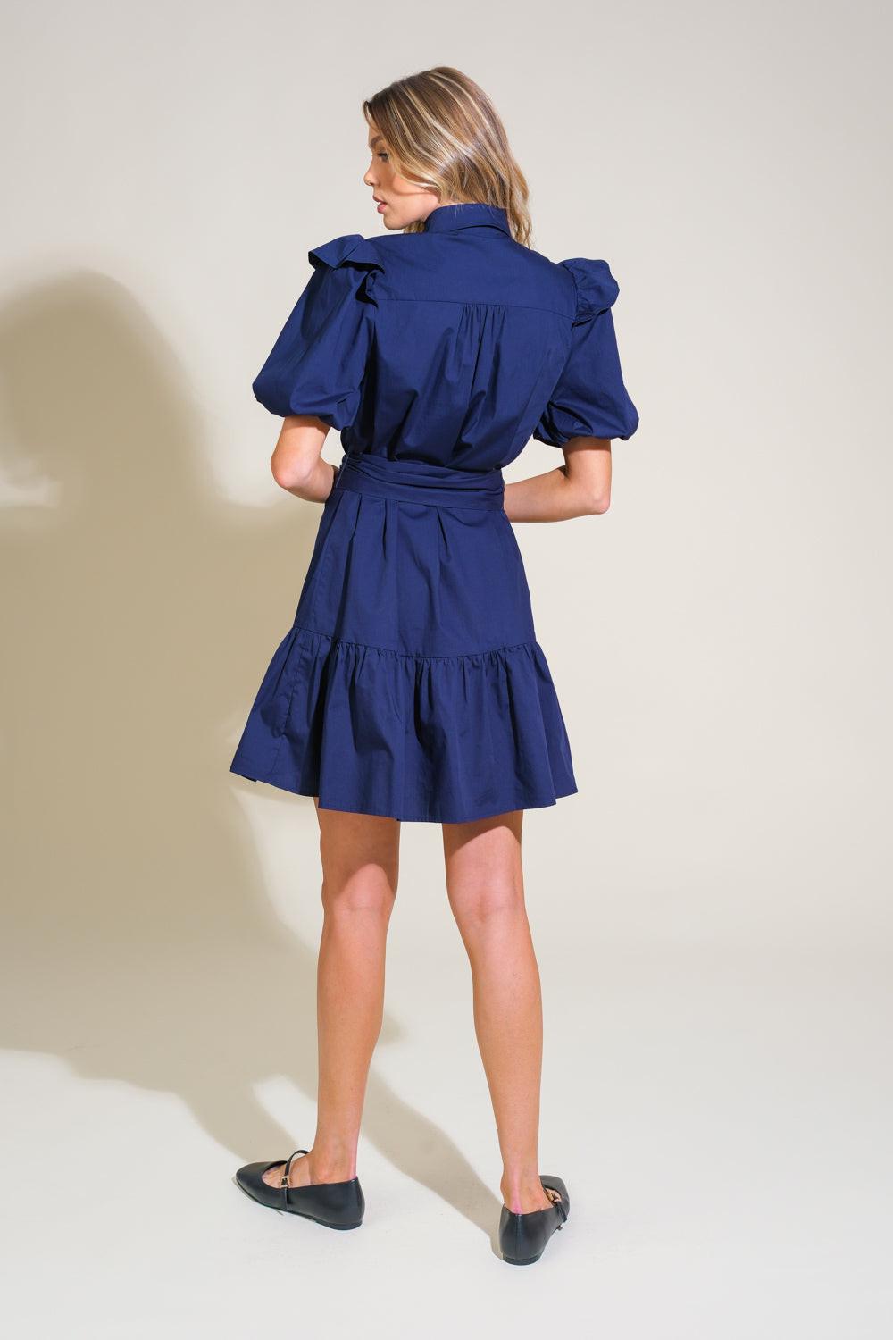 IRIDESCENT DREAM WOVEN MINI DRESS - Glamourous Grace