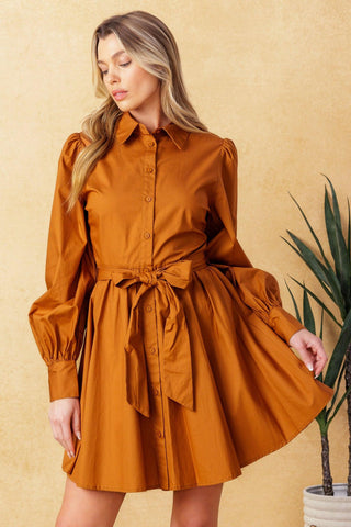 EATONS NECK WOVEN MINI DRESS - Glamourous Grace