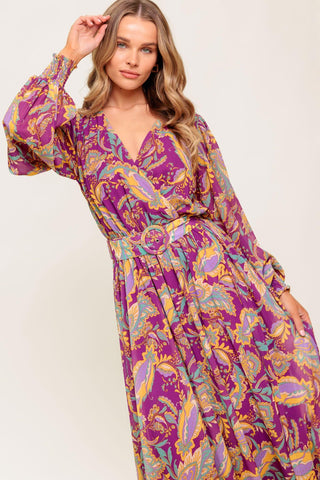 GOING WITH ELEGANCE WOVEN MIDI DRESS - Glamourous Grace