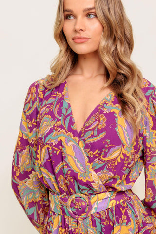 GOING WITH ELEGANCE WOVEN MIDI DRESS - Glamourous Grace