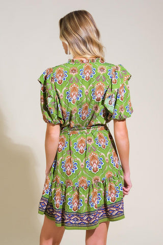 PURE SERENITY WOVEN MINI DRESS - Glamourous Grace