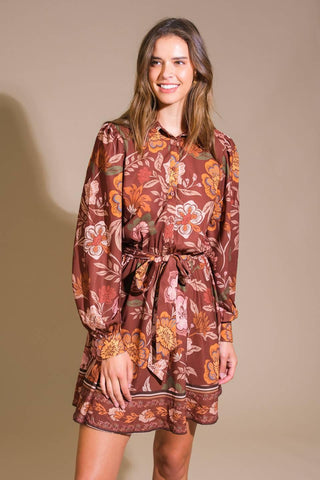 DESERT DAWN WOVEN MINI DRESS - Glamourous Grace