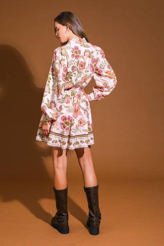 DESERT DAWN WOVEN MINI DRESS - Glamourous Grace