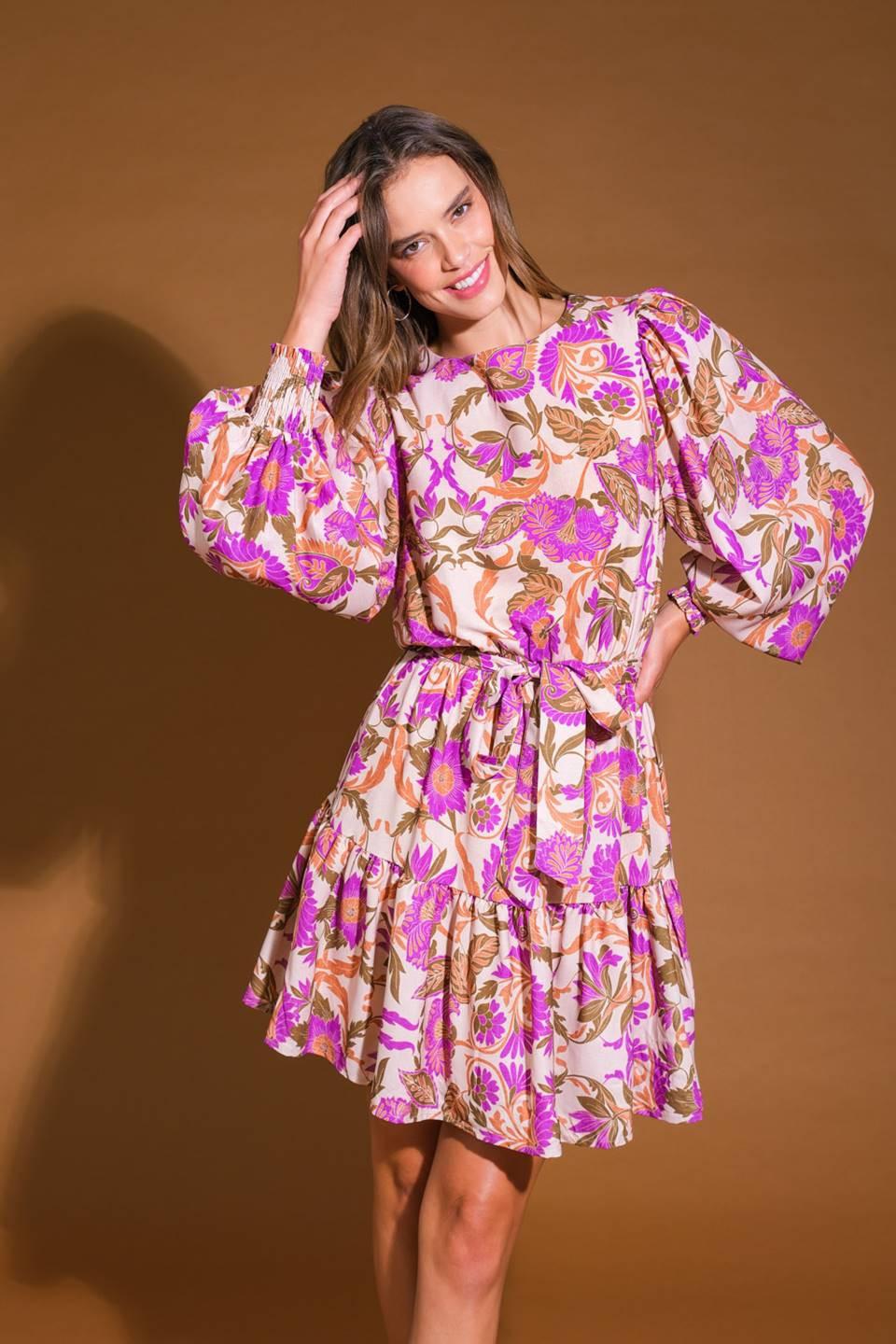 BLISSFUL STROLLS WOVEN MINI DRESS - Glamourous Grace