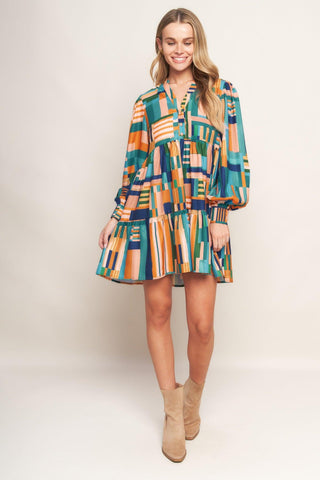 EFFORTLESS SELECTION WOVEN MINI DRESS - Glamourous Grace