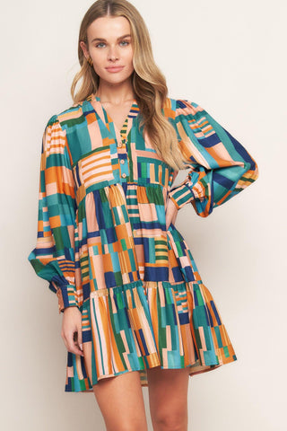 EFFORTLESS SELECTION WOVEN MINI DRESS - Glamourous Grace