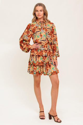 SECRET CRUSH WOVEN MINI DRESS - Glamourous Grace