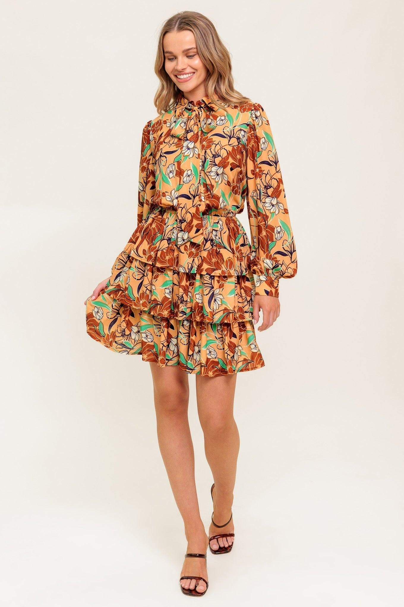 SECRET CRUSH WOVEN MINI DRESS - Glamourous Grace