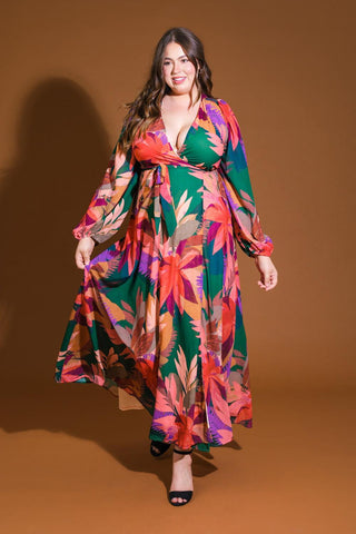 HONEY HUG WOVEN MAXI DRESS - Glamourous Grace