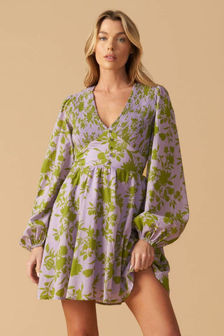 WINGS OF A DREAM WOVEN MINI DRESS - Glamourous Grace