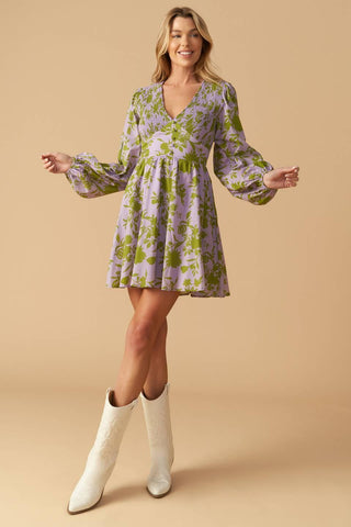 WINGS OF A DREAM WOVEN MINI DRESS - Glamourous Grace