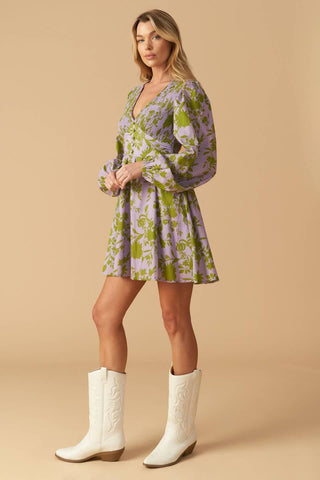 WINGS OF A DREAM WOVEN MINI DRESS - Glamourous Grace