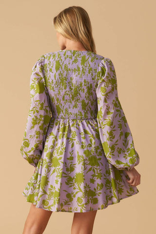 WINGS OF A DREAM WOVEN MINI DRESS - Glamourous Grace