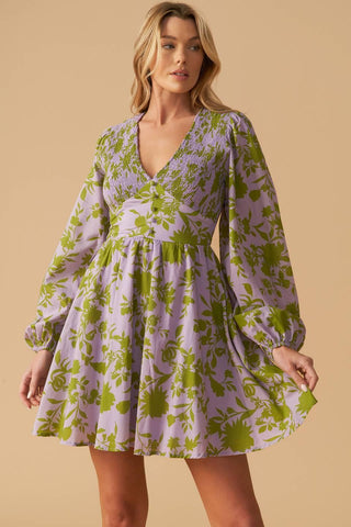 WINGS OF A DREAM WOVEN MINI DRESS - Glamourous Grace