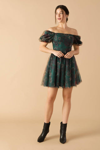 BE GOOD TO ME WOVEN ORGANZA DRESS - Glamourous Grace