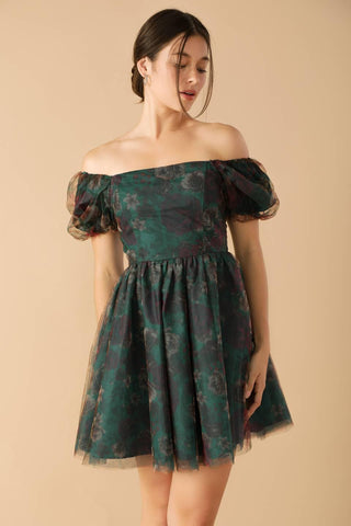 BE GOOD TO ME WOVEN ORGANZA DRESS - Glamourous Grace