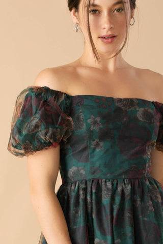 BE GOOD TO ME WOVEN ORGANZA DRESS - Glamourous Grace