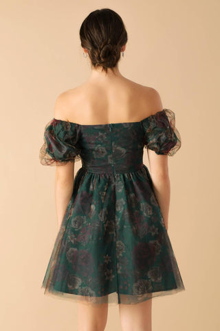 BE GOOD TO ME WOVEN ORGANZA DRESS - Glamourous Grace
