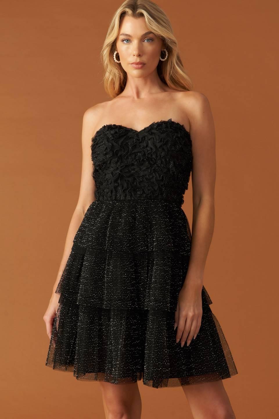 ONE THING AT A TIME WOVEN MINI DRESS - Glamourous Grace