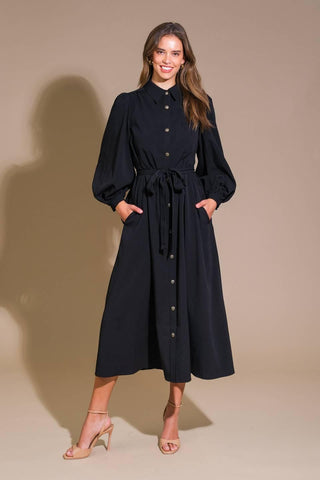 CAN'T RELACE YOU WOVEN MIDI DRESS - Glamourous Grace