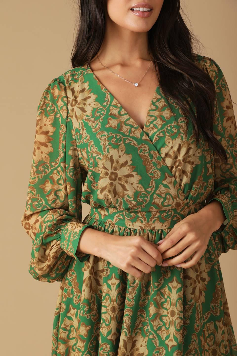 GOT ME WONDERING WOVEN MINI DRESS - Glamourous Grace