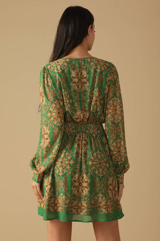 GOT ME WONDERING WOVEN MINI DRESS - Glamourous Grace