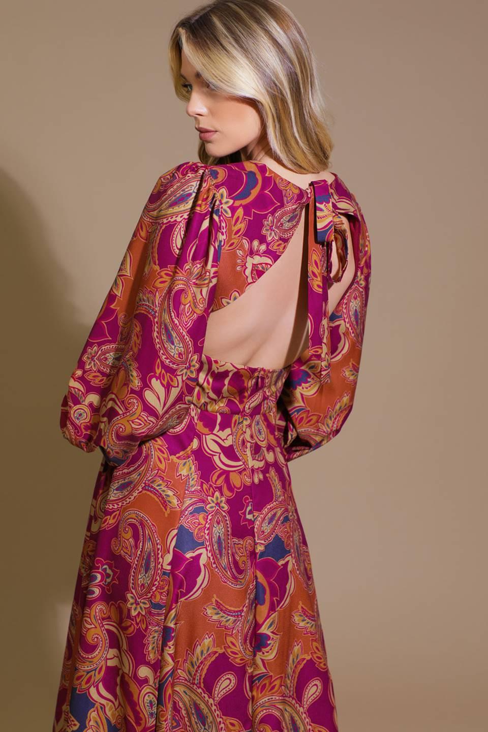 FOREVERMORE WOVEN MIDI DRESS - Glamourous Grace